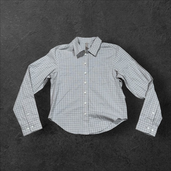 SKIMS Other - NWT Skims Cling Matte Long Sleeve Button‎ Up Obsidian Size Medium